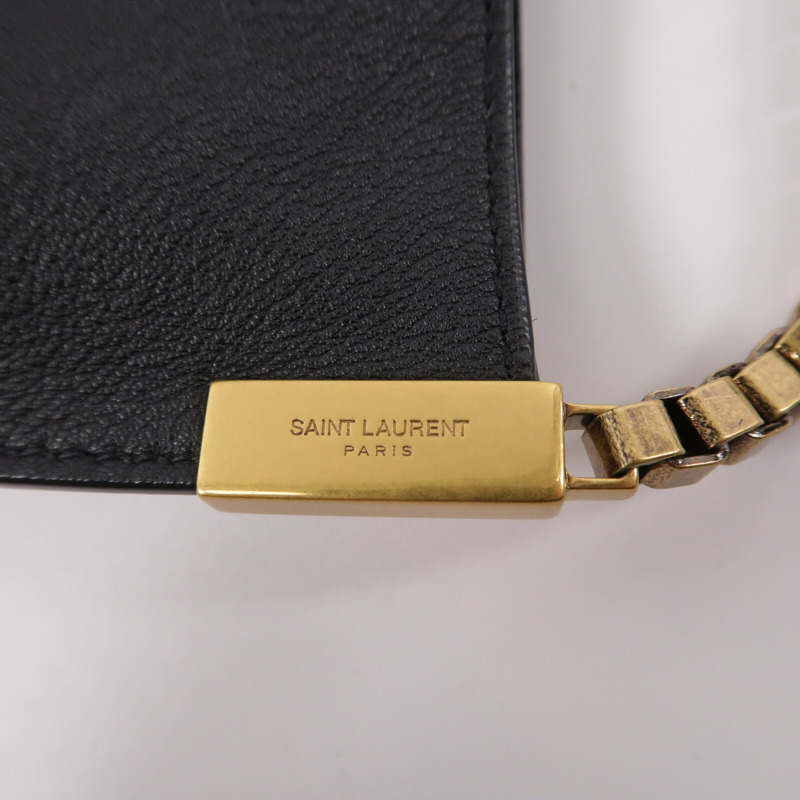 SAINT LAURENT 牛皮皮革Mini Suzanne肩背袋-6
