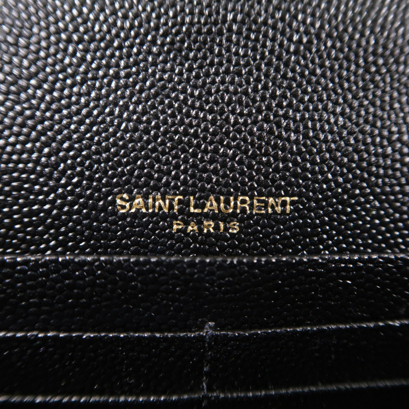 SAINT LAURENT 牛皮皮革Vicky Medium鏈帶肩背袋-5