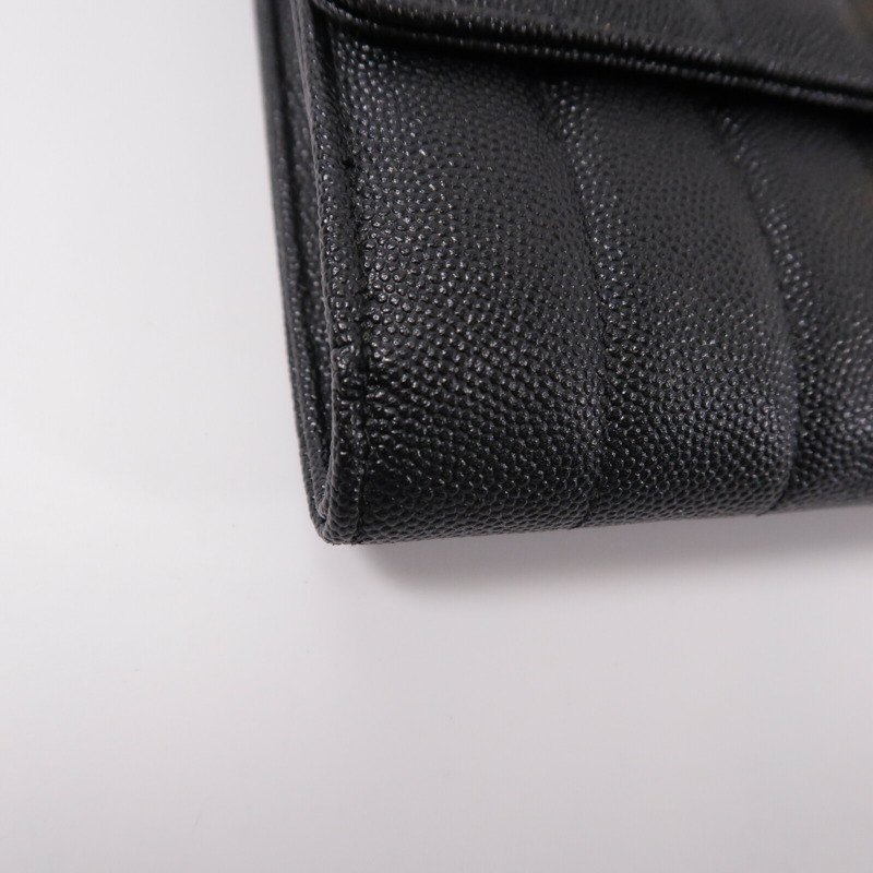 SAINT LAURENT 牛皮皮革Vicky Medium鏈帶肩背袋-9