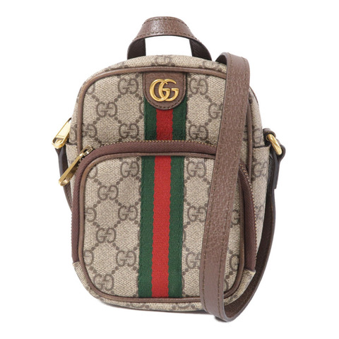 GUCCI 塗層帆布Ophidia GG肩背袋