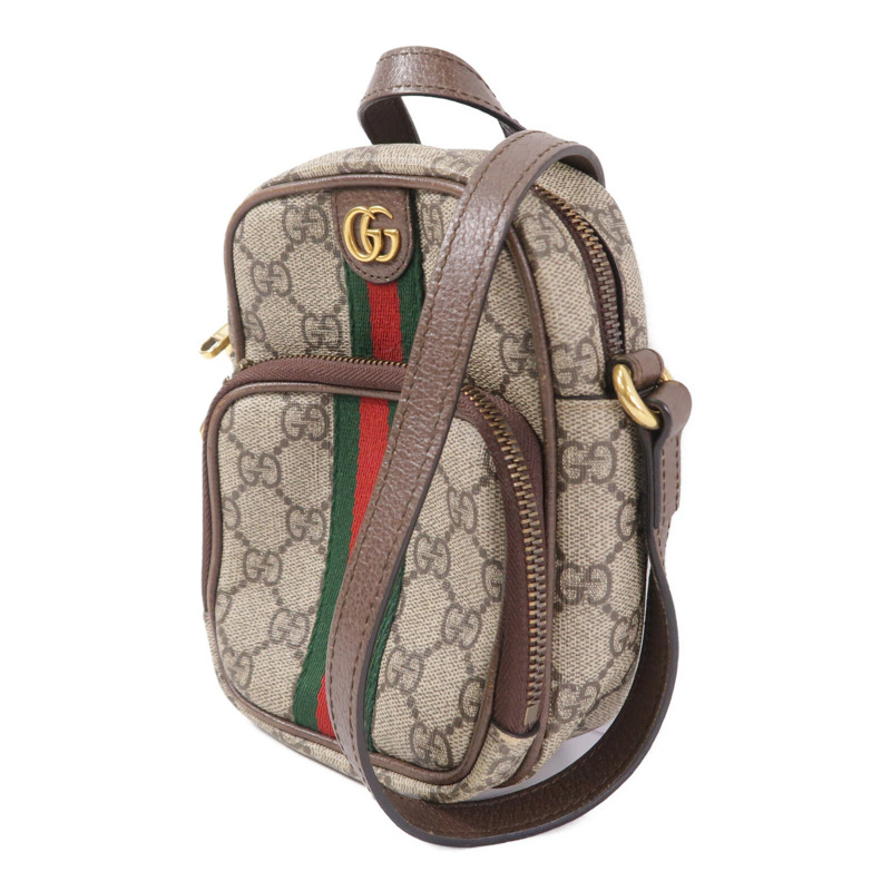 GUCCI 塗層帆布Ophidia GG肩背袋-2