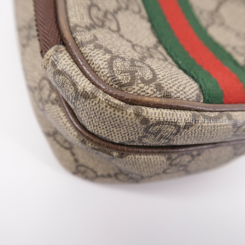 GUCCI 塗層帆布Ophidia GG肩背袋-8