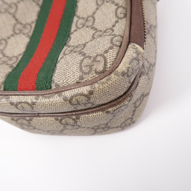 GUCCI 塗層帆布Ophidia GG肩背袋-9