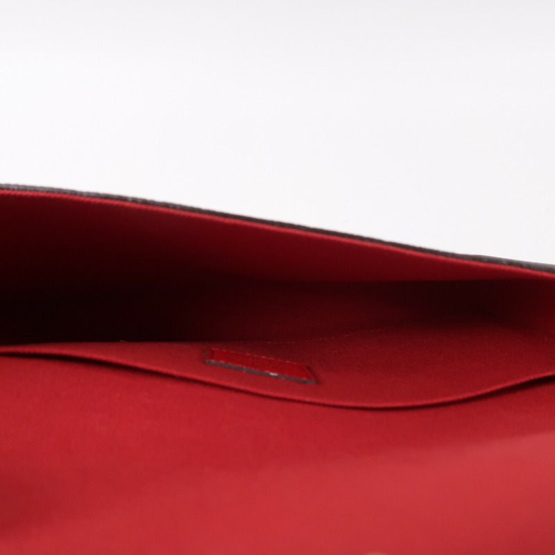 LOUIS VUITTON Monogram Empreinte Pochette Felicie鏈帶肩背袋-4