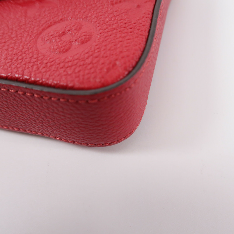 LOUIS VUITTON Monogram Empreinte Pochette Felicie鏈帶肩背袋-13