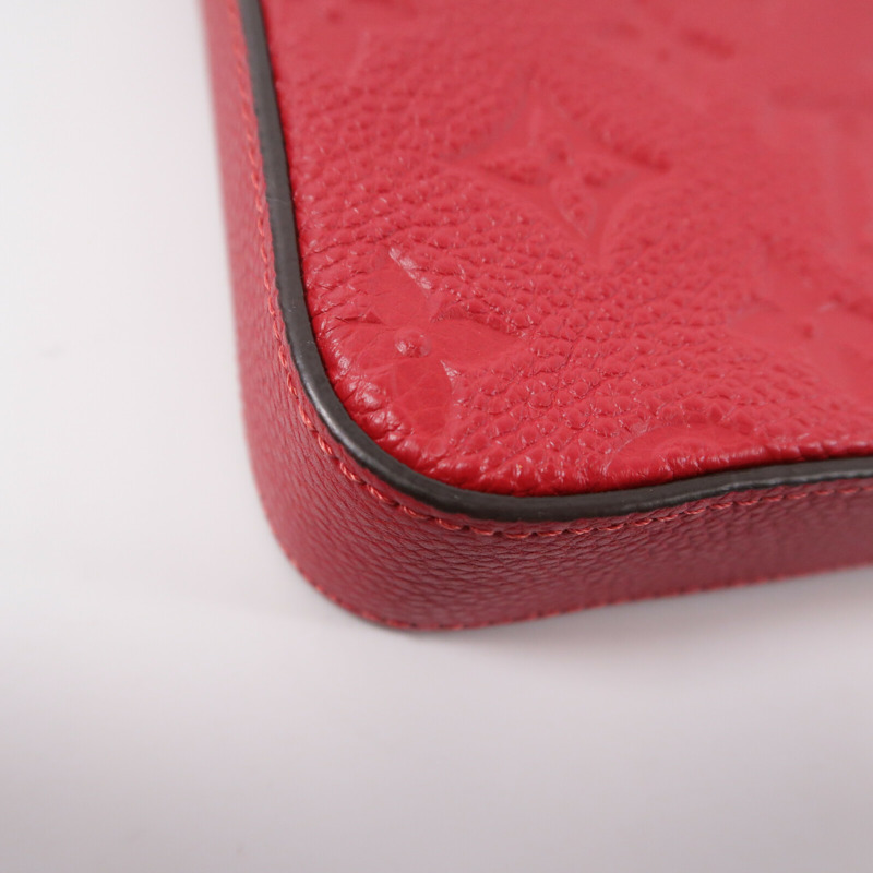 LOUIS VUITTON Monogram Empreinte Pochette Felicie鏈帶肩背袋-14