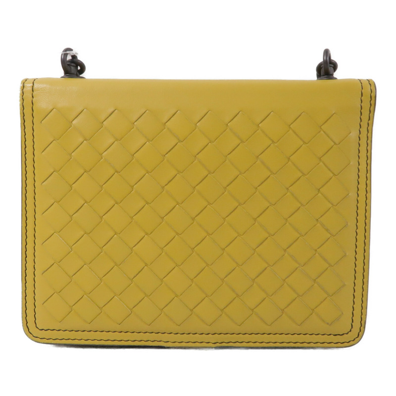 BOTTEGA VENETA 羊皮皮革Shoulder Bag鏈帶肩背袋-1