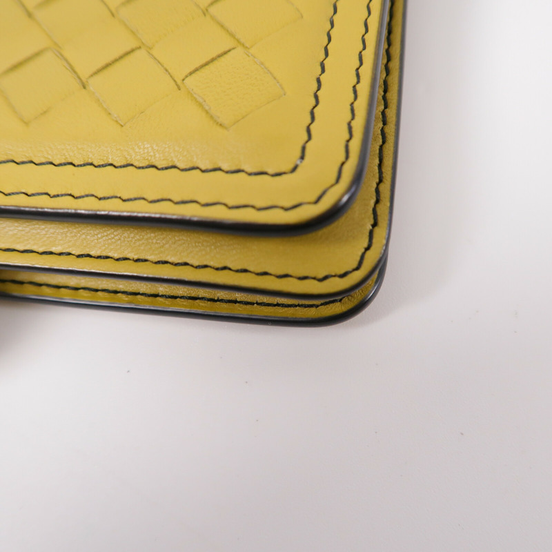 BOTTEGA VENETA 羊皮皮革Shoulder Bag鏈帶肩背袋-14
