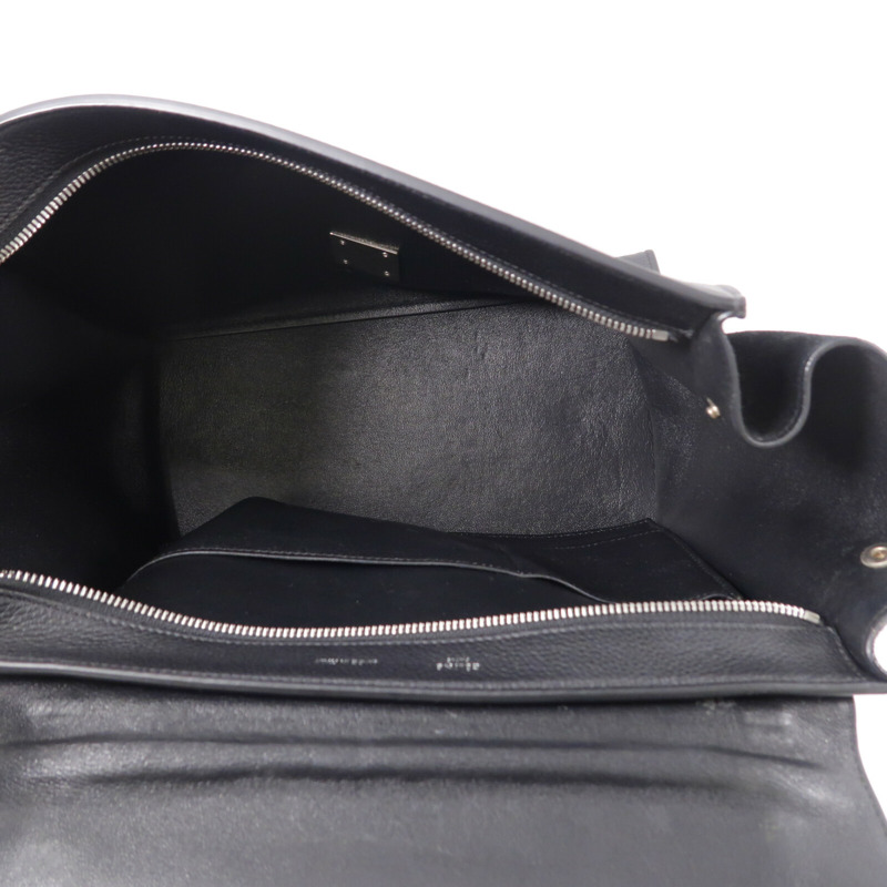 CELINE 牛皮皮革Trapeze Medium肩背袋-4