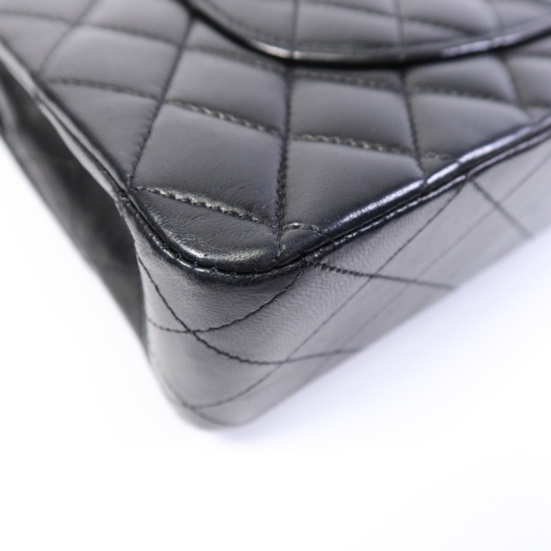 CHANEL 羊皮皮革Classic 25鏈帶肩背袋-13