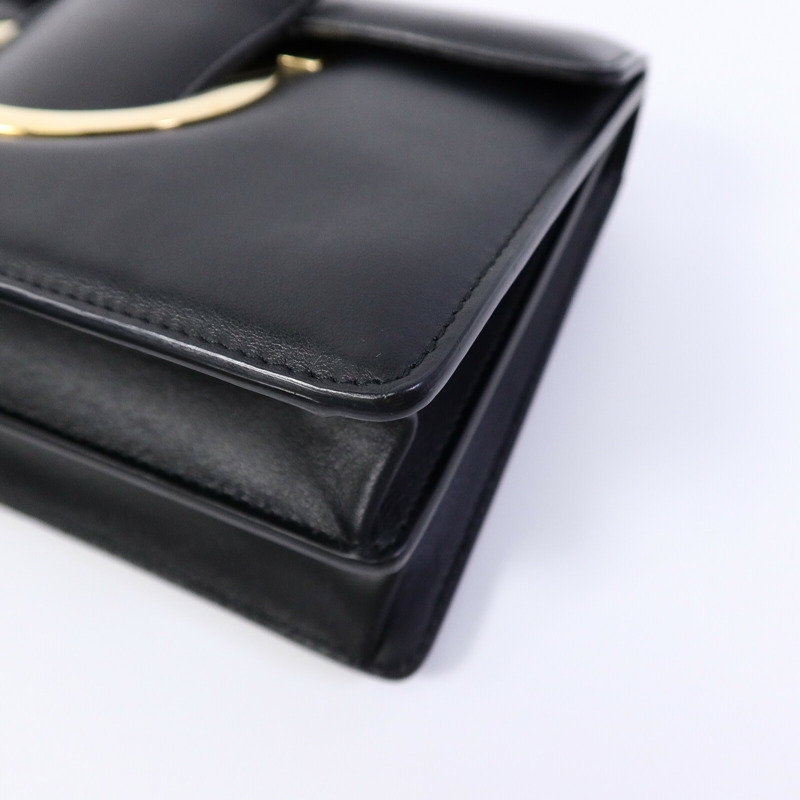 Salvatore Ferragamo 牛皮皮革Chain Shoulder Bag鏈帶肩背袋-10