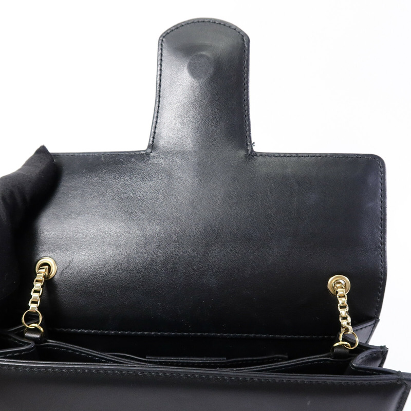 Salvatore Ferragamo 牛皮皮革Chain Shoulder Bag鏈帶肩背袋-14