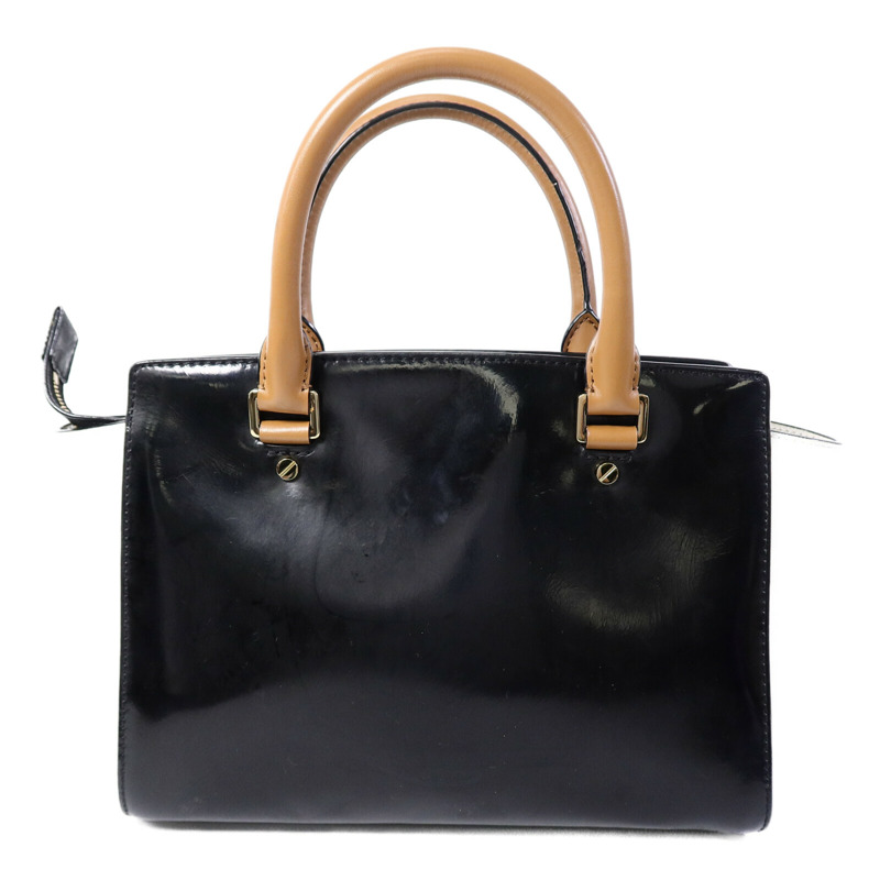 Michael Kors 漆皮皮革2 Way Shoulder Bag手挽肩背兩用袋-1