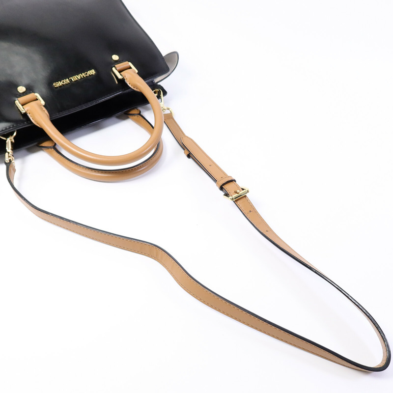 Michael Kors 漆皮皮革2 Way Shoulder Bag手挽肩背兩用袋-7