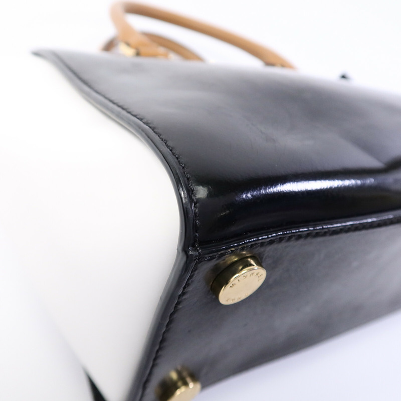 Michael Kors 漆皮皮革2 Way Shoulder Bag手挽肩背兩用袋-10