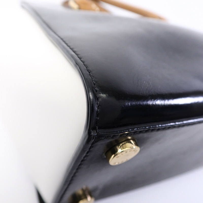 Michael Kors 漆皮皮革2 Way Shoulder Bag手挽肩背兩用袋-12