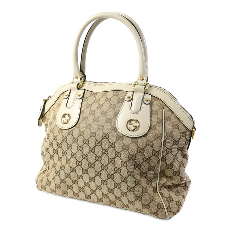 GUCCI 帆布Shoulder Bag手挽肩背兩用袋-2