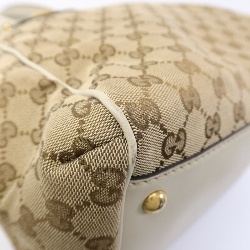 GUCCI 帆布Shoulder Bag手挽肩背兩用袋-11