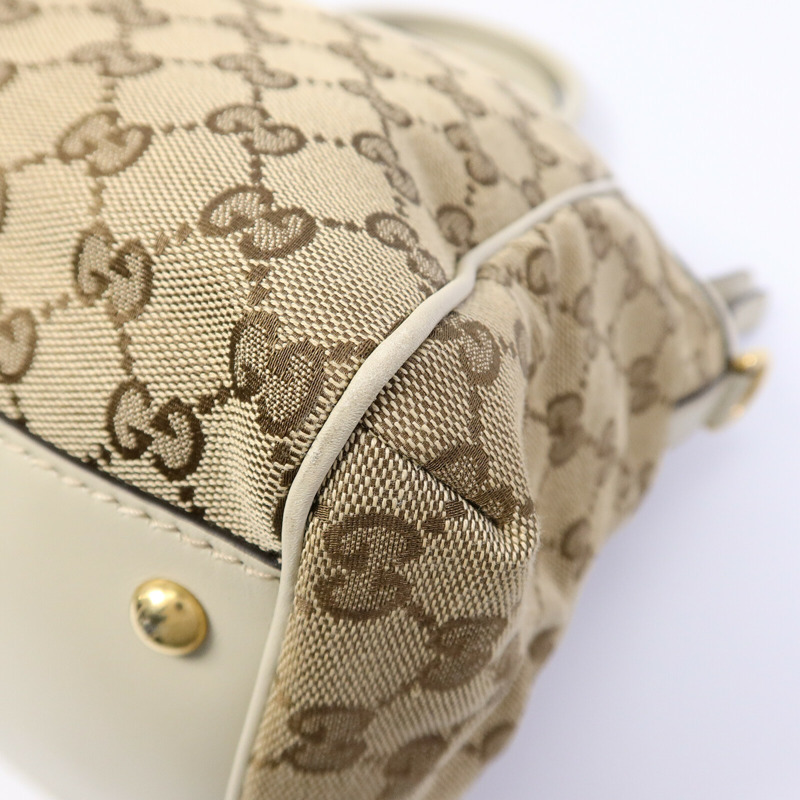 GUCCI 帆布Shoulder Bag手挽肩背兩用袋-12