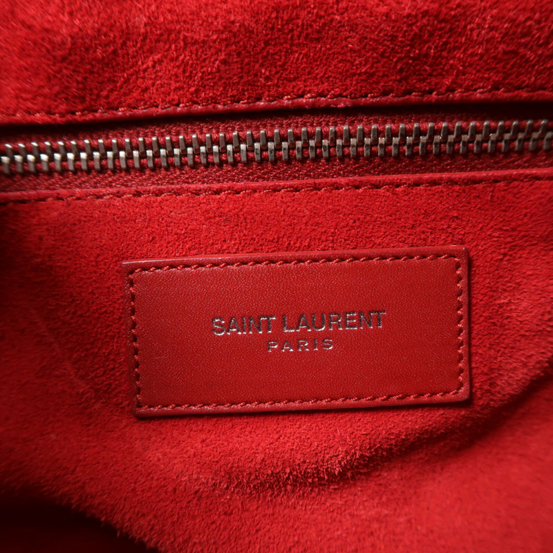 SAINT LAURENT 牛皮皮革Studded Classic Duffle Bag手挽肩背兩用袋-5