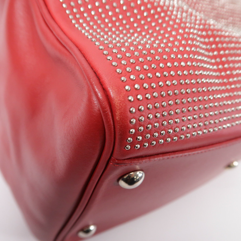 SAINT LAURENT 牛皮皮革Studded Classic Duffle Bag手挽肩背兩用袋-11