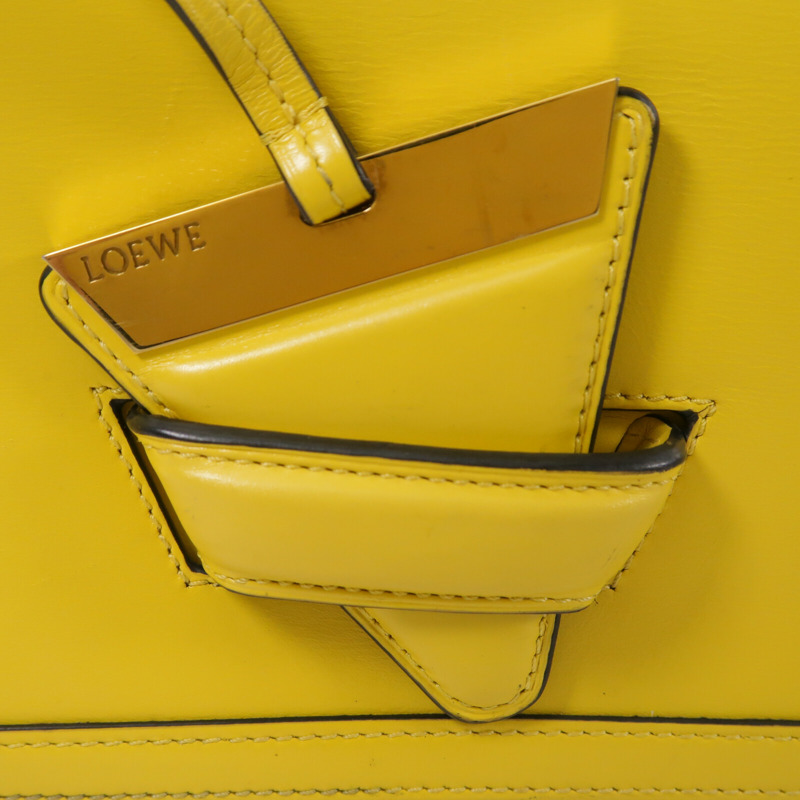 LOEWE 牛皮皮革Barcelona Bag肩背袋-5