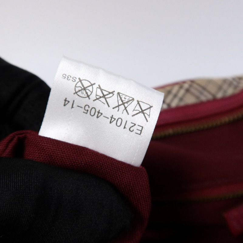 BURBERRY 帆布/皮革Shoulder Bag肩背袋-8