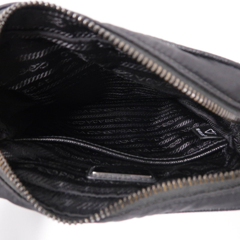 PRADA 尼龍Re-Nylon and Saffiano Shoulder Bag肩背袋-4