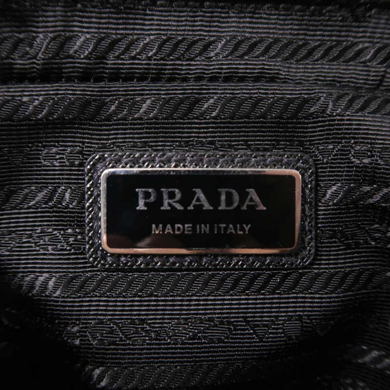 PRADA 尼龍Re-Nylon and Saffiano Shoulder Bag肩背袋-5