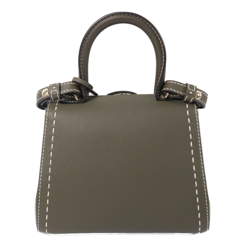 Delvaux 牛皮皮革Brillant Mini手挽肩背兩用袋-1