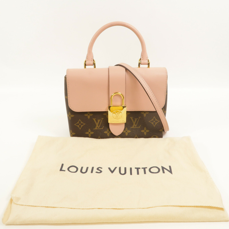 LOUIS VUITTON Monogram Locky BB手挽肩背兩用袋-9