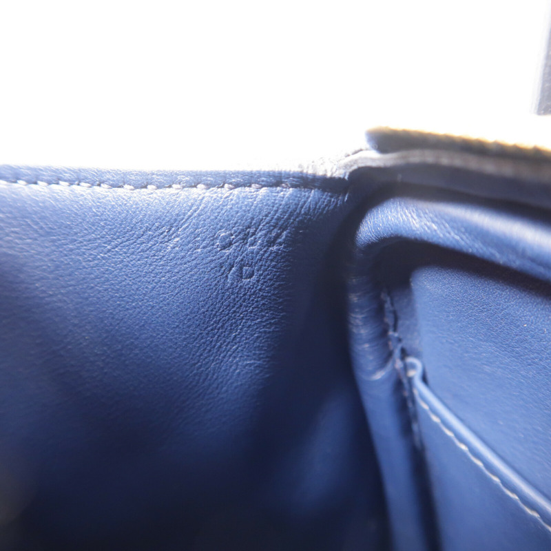 HERMES Clemence皮革Mini Lindy手挽肩背兩用袋Bleu De Prusse-5