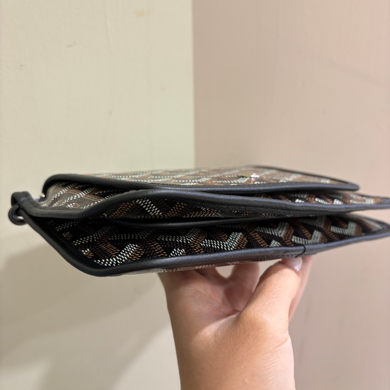 Goyard 黑色Plumet Pocket Wallet斜背包✨閒置商品-6