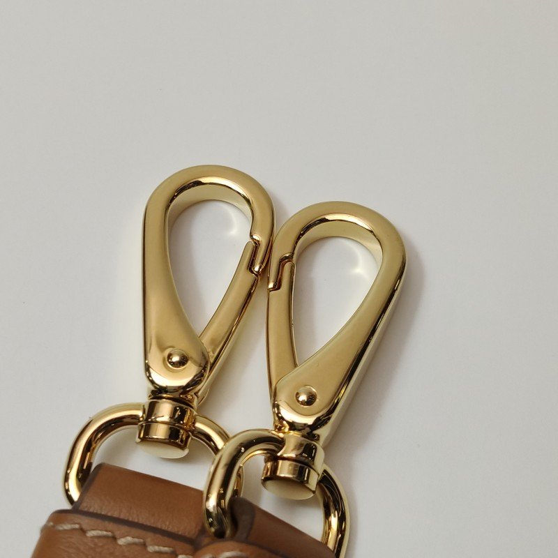 Prada 牛皮拼色字母Logo斜背包單肩包-13