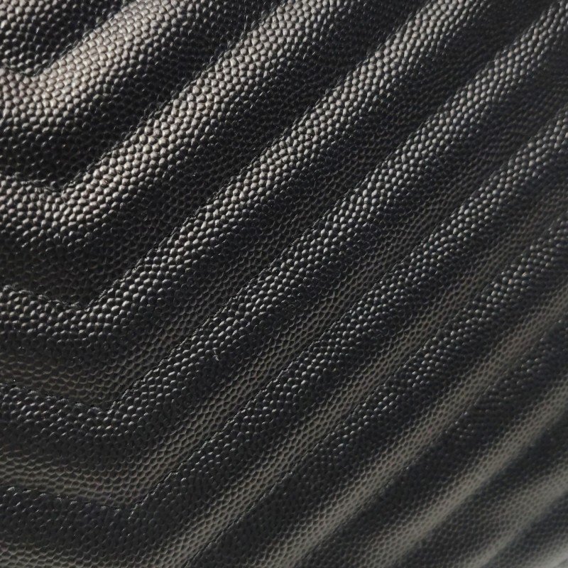 Saint Laurent Envelope牛皮純色V紋絎縫YSL標誌肩包肩包-13