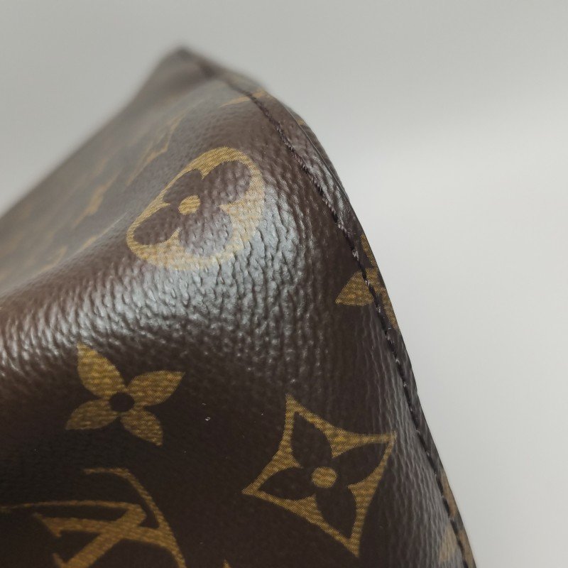 Louis Vuitton (LV) NÉONOÉ中型牛皮Monogram印花抽繩肩背包-14
