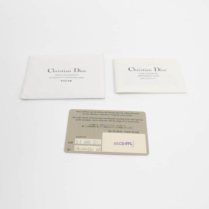 Dior Lady Dior戴妃包款大羊皮藤格紋手提包-8