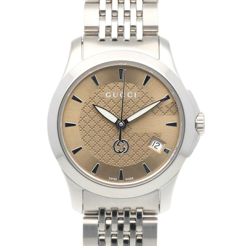 Gucci 女士腕錶,不鏽鋼 126.5 石英錶,GUCCI-0