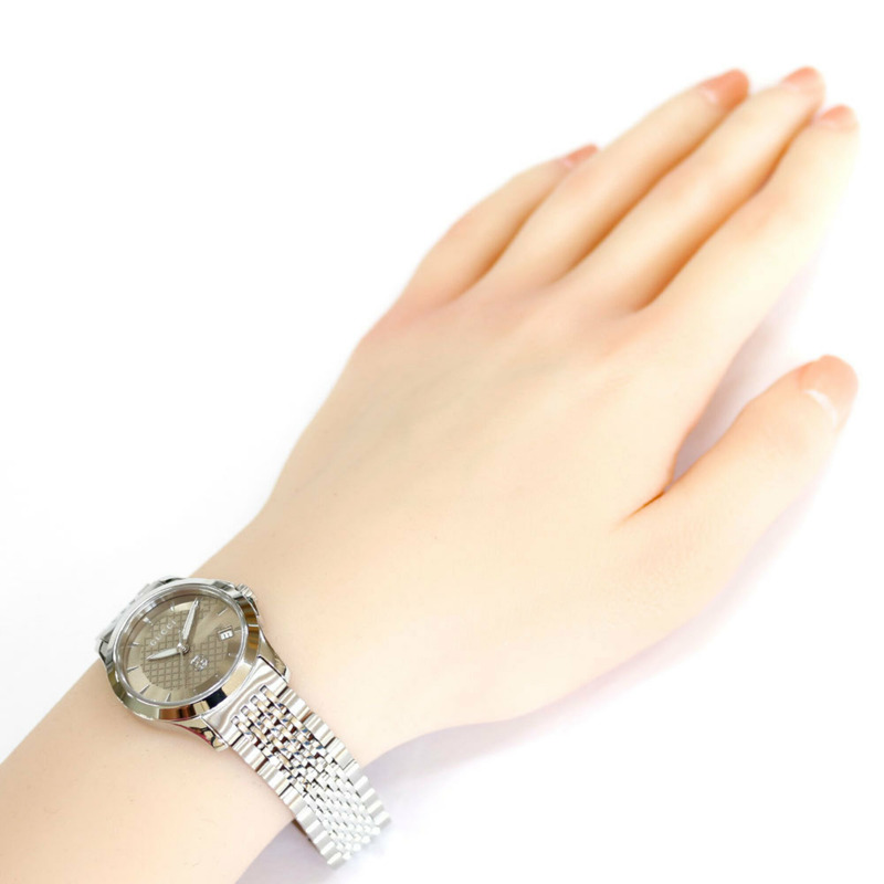 Gucci 女士腕錶,不鏽鋼 126.5 石英錶,GUCCI-1
