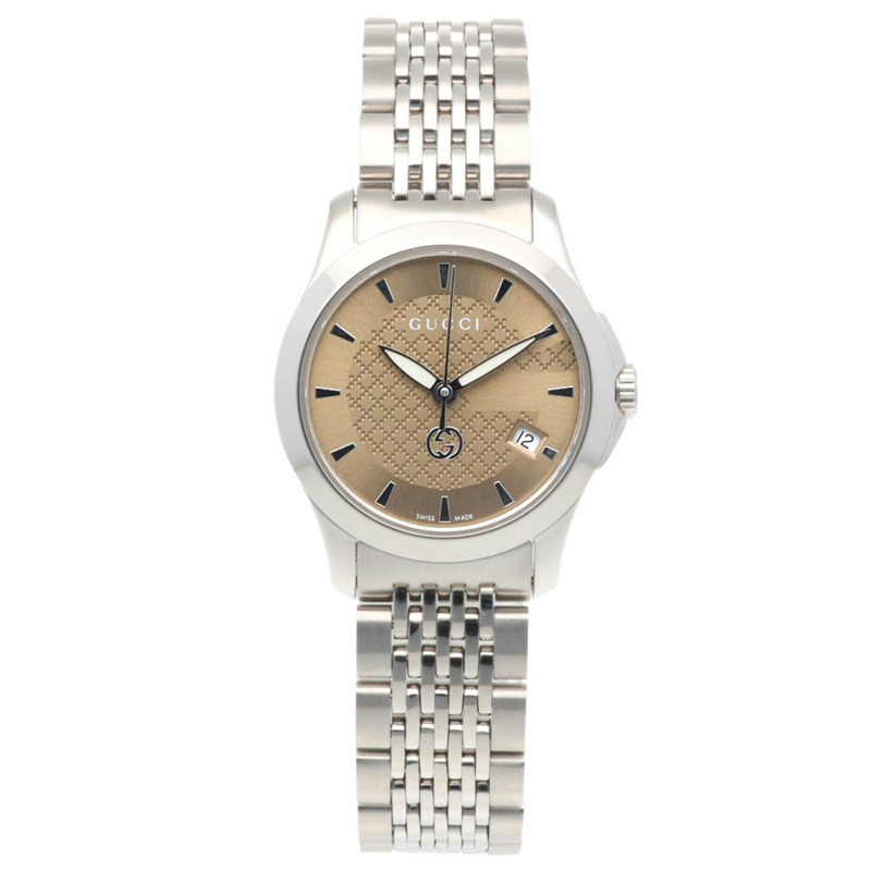 Gucci 女士腕錶,不鏽鋼 126.5 石英錶,GUCCI-4