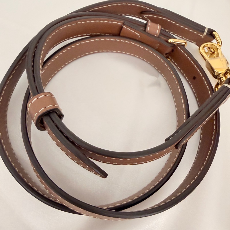 Burberry 牛皮拼帆布 mini pocket斜背包-44