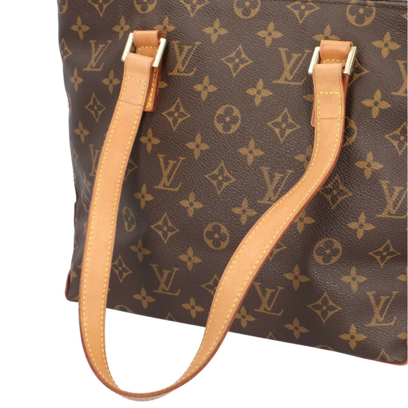 路易威登 Cabas Piano Monogram 帆布肩背包,M51148 棕色,女士 LOUIS VUITTON-9