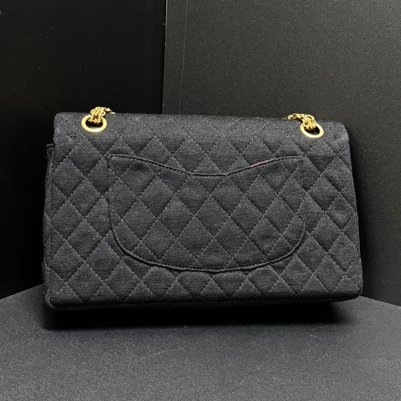(超級新🆕) CHANEL CF25 經典雙翻蓋 黑金肩背包 【專櫃386,300】-1