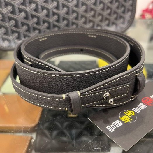 東區正精品㊣GOYARD MUSETTE 全新灰色圖騰手工繪製斜背包肩背包RZ6434-13