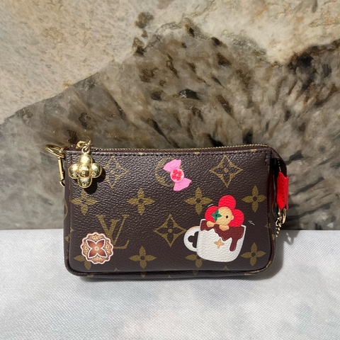 Louis Vuitton Vivienne Xmas季節款小化妝包 限定款