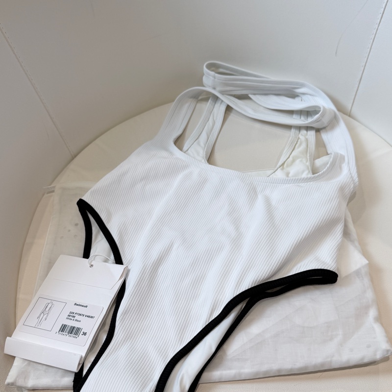 全新✨Chanel✨Jennie同款秀上款正反兩穿泳裝外搭泳衣比基尼-10