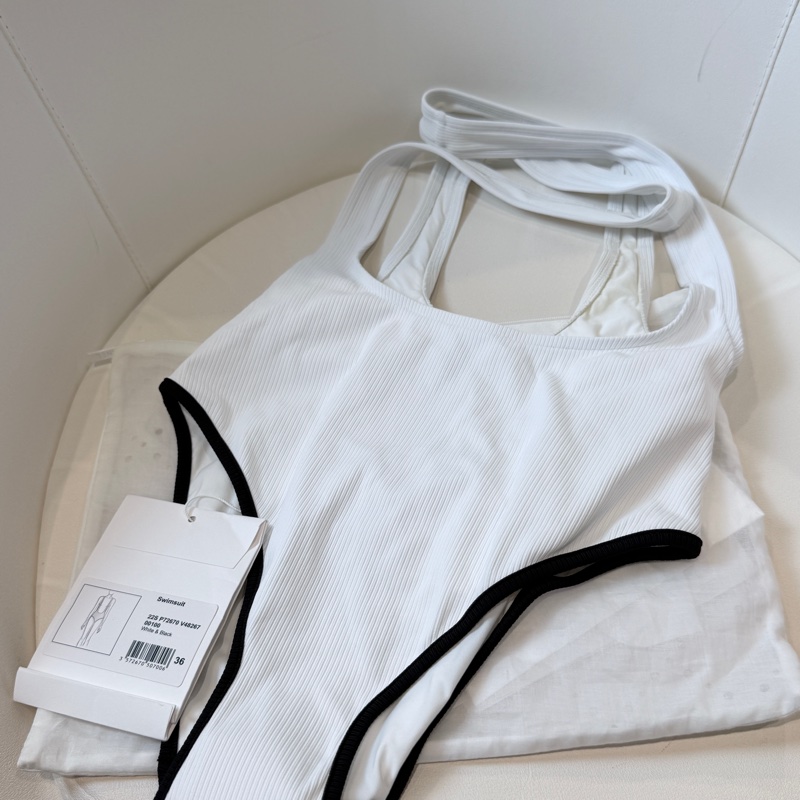 全新✨Chanel✨Jennie同款秀上款正反兩穿泳裝外搭泳衣比基尼-11