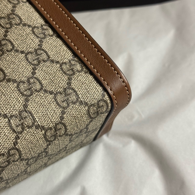 Gucci 古馳老花padlock小三包單肩手提包黑標035-10