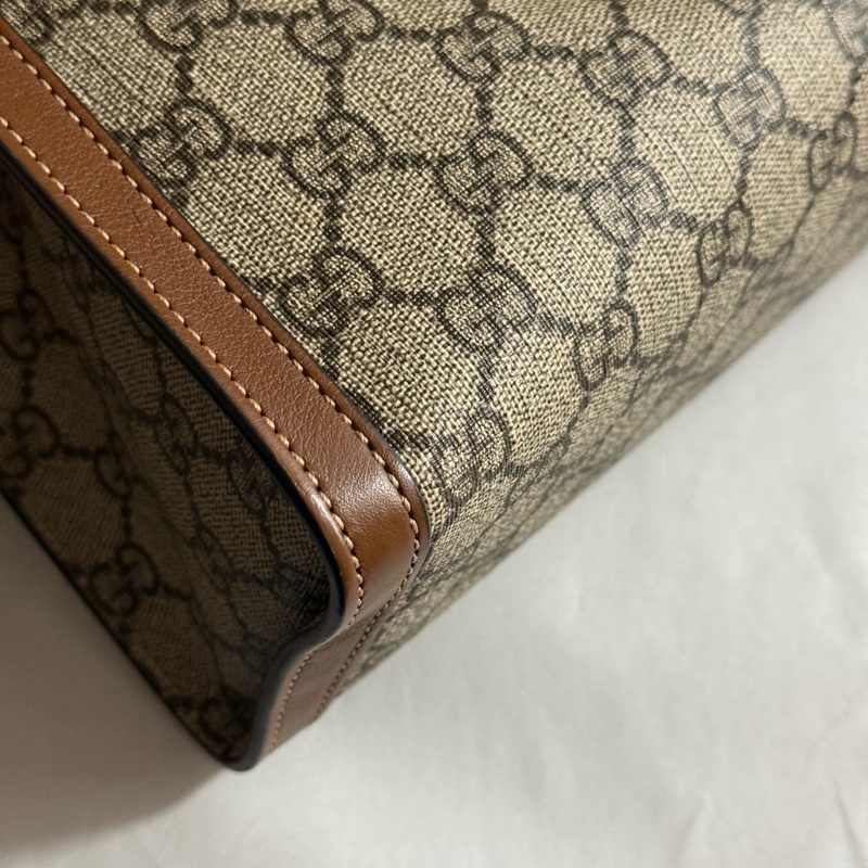 Gucci 古馳老花padlock小三包單肩手提包黑標035-11