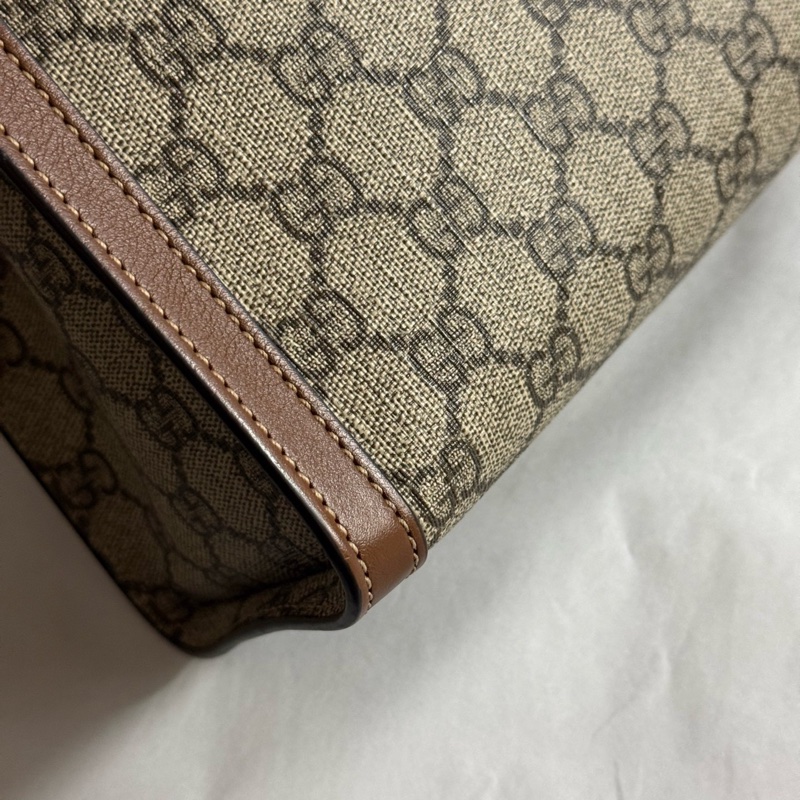 Gucci 古馳老花padlock小三包單肩手提包黑標035-13